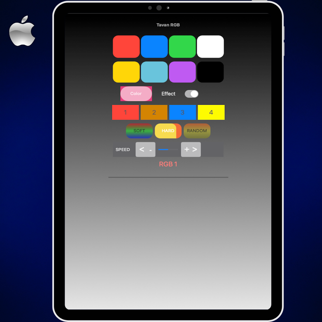 maks-neuron-vip-arac-otomasyon-ipad-iphone-ios-uygulama-rgb iOS (iPad - iPhone) Ekran